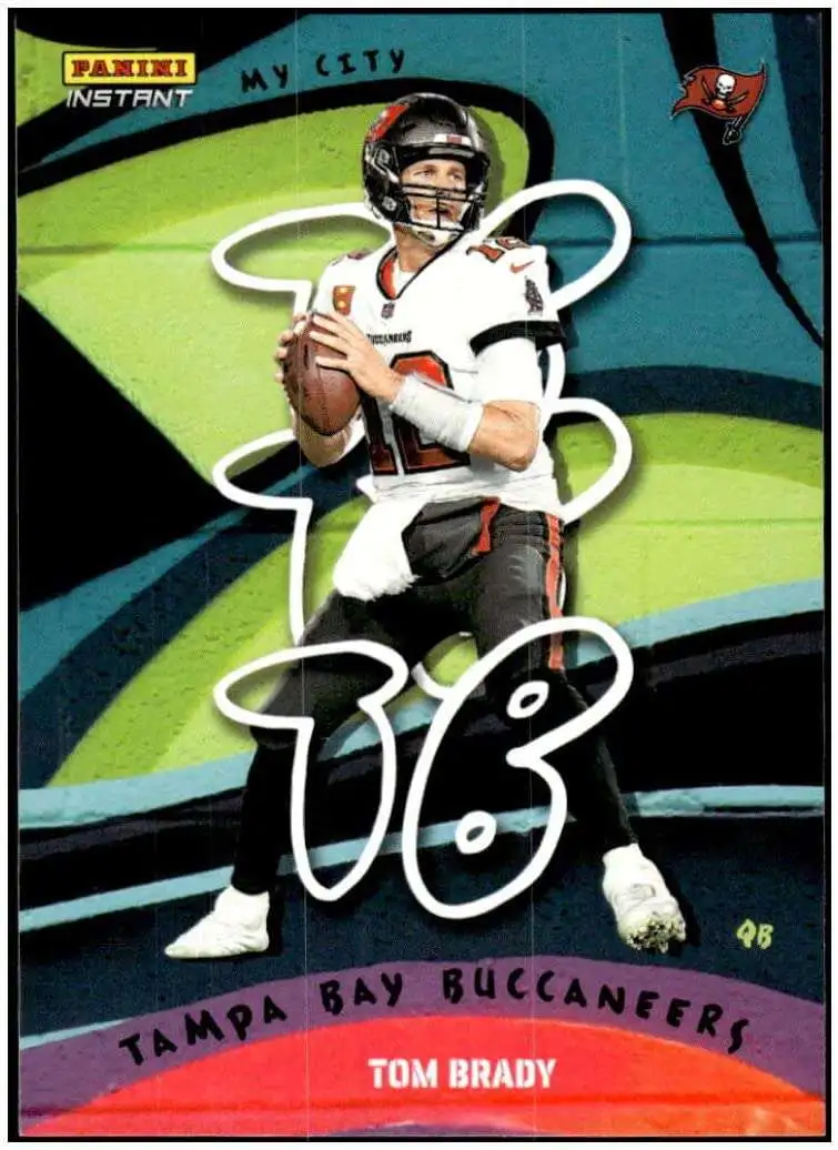 NFL Tampa Bay Buccaneers 2021 Instant Football Tom Brady Trading