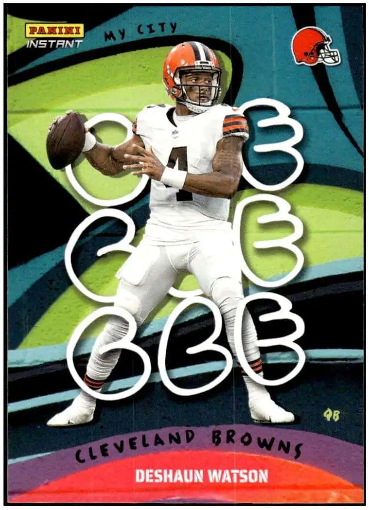 NFL 2022 Instant My City Football Single Card of 1860 Deshaun