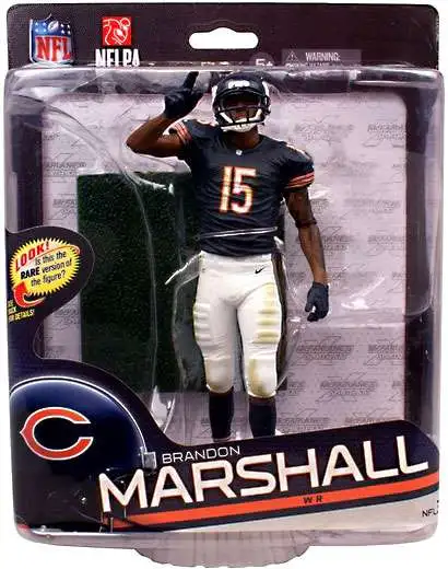 McFarlane Toys NFL Chicago Bears Sports Picks Football Series 34 Brandon  Marshall Action Figure