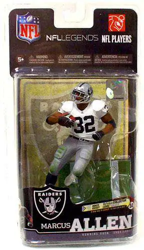 McFarlane Toys NFL Oakland Raiders Sports Picks Football Legends Series 6  Marcus Allen Action Figure White Jersey - ToyWiz