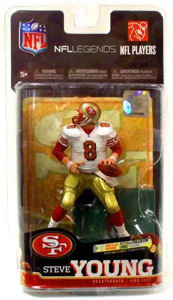 .com: McFarlane Toys NFL Legends Series 6 - Steve Young Action Figure  : Sports & Outdoors