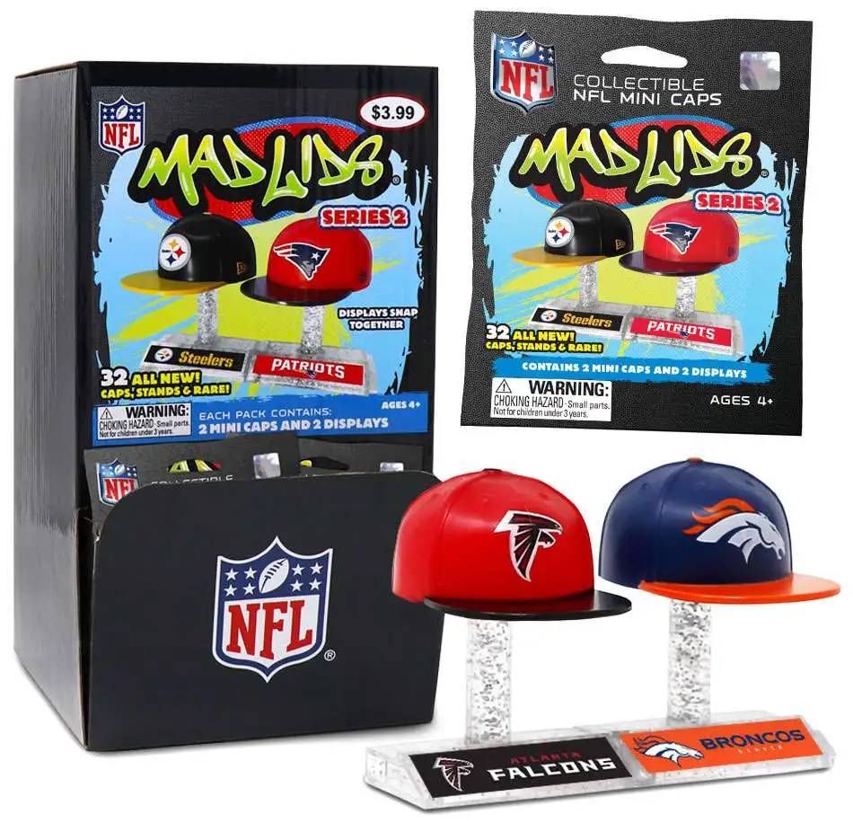 2016 NFL MAD LIDS 1" Collectible Mini Caps (Your Choice) Football Hats  POPULAR