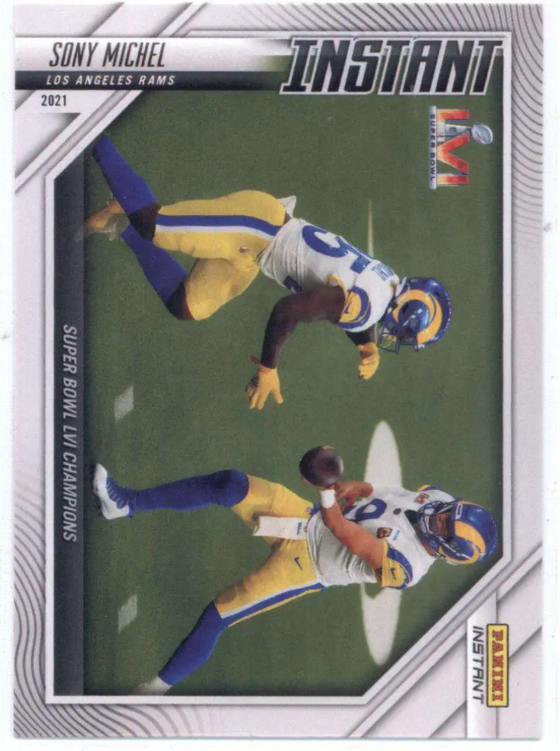 NFL Los Angeles Rams 2022 Super Bowl 56 Champions Single Card