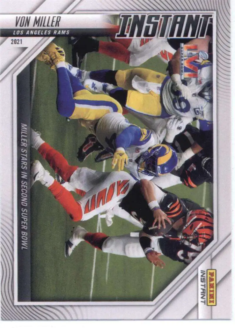 NFL Los Angeles Rams 2022 Super Bowl 56 Champions Single Card Ben