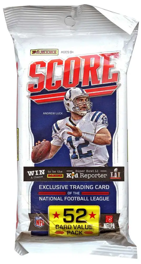 NFL Panini 2016 Score Football Trading Card VALUE Pack