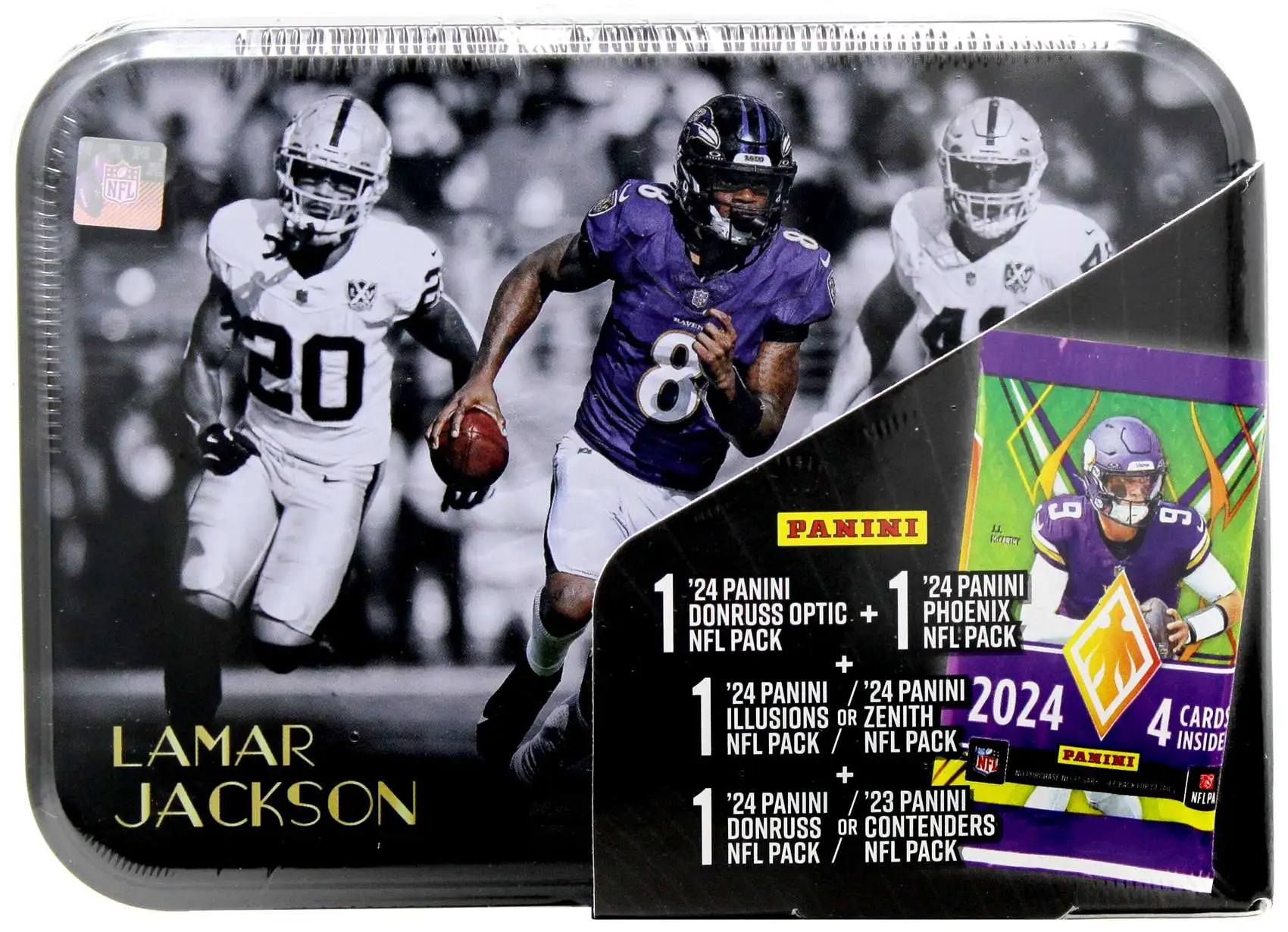 NFL Baltimore Ravens 2024 Panini Football Lamar Jackson Trading 