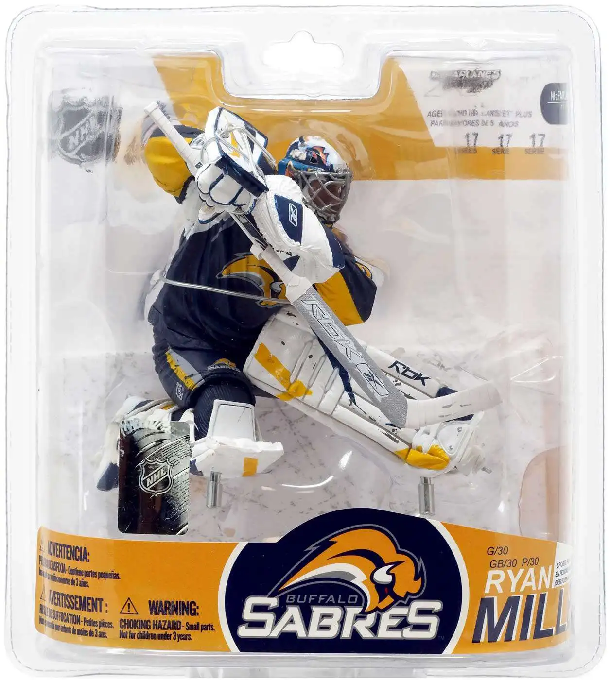 LIMITED EDITION: TOY REPLICA BUFFALO SABRES NHL STANLEY CUP