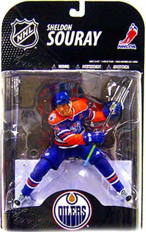 McFarlane Toys NHL Edmonton Oilers Sports Hockey Hockey Series 21 Sheldon Souray Action Figure [Damaged Package]