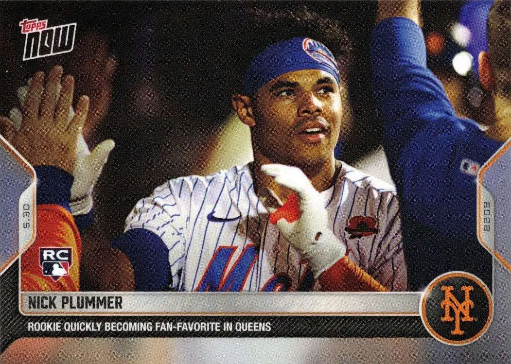 MLB 2022 NOW Baseball Nick Plummer Exclusive #271 [Rookie]