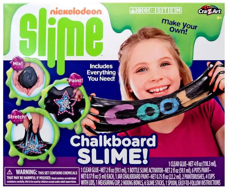 Nickelodeon Slime Chalkboard Slime Kit Cra-Z-Art - ToyWiz