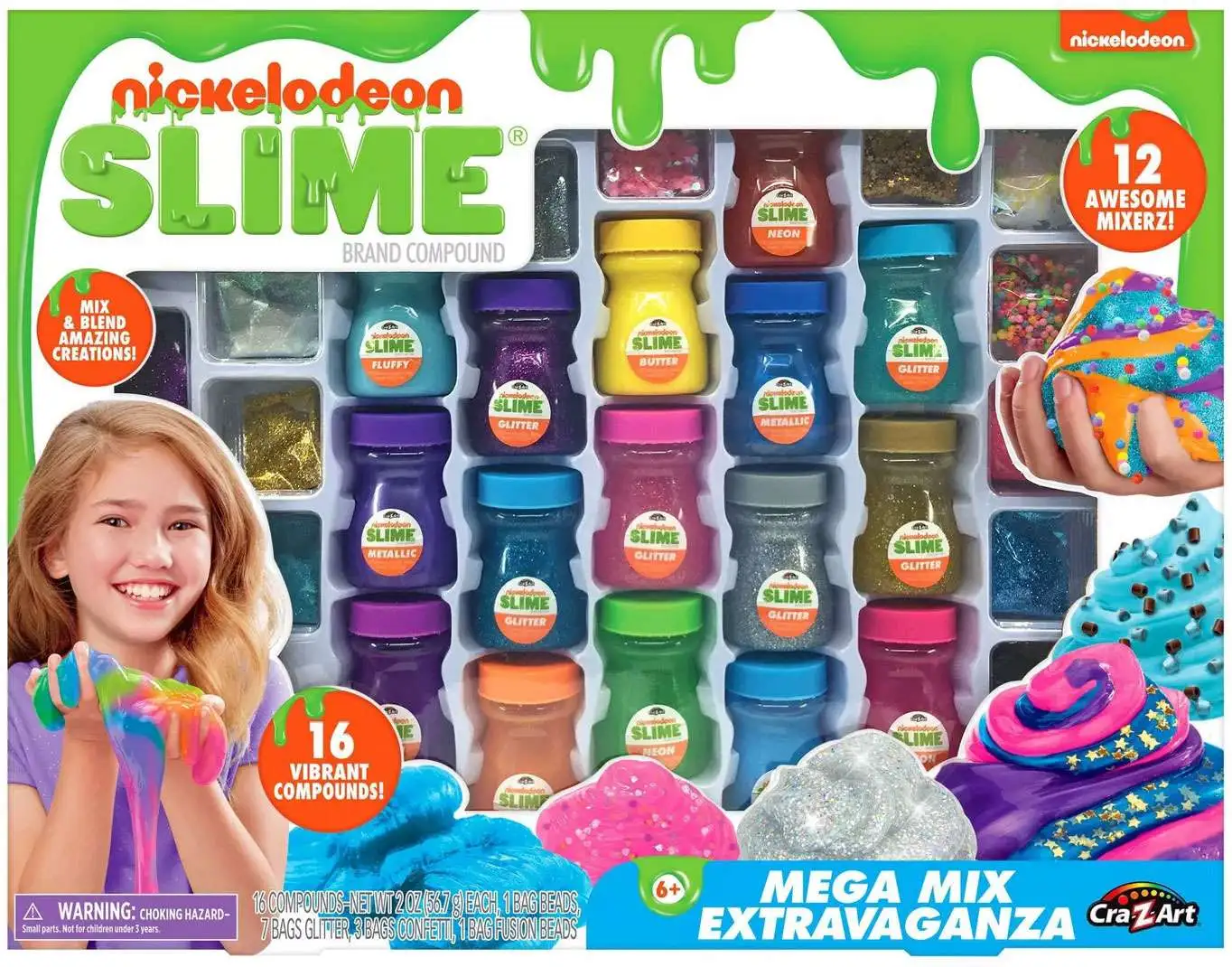 Nickelodeon Slime Kit, Super Pack Blue - ShopNickU