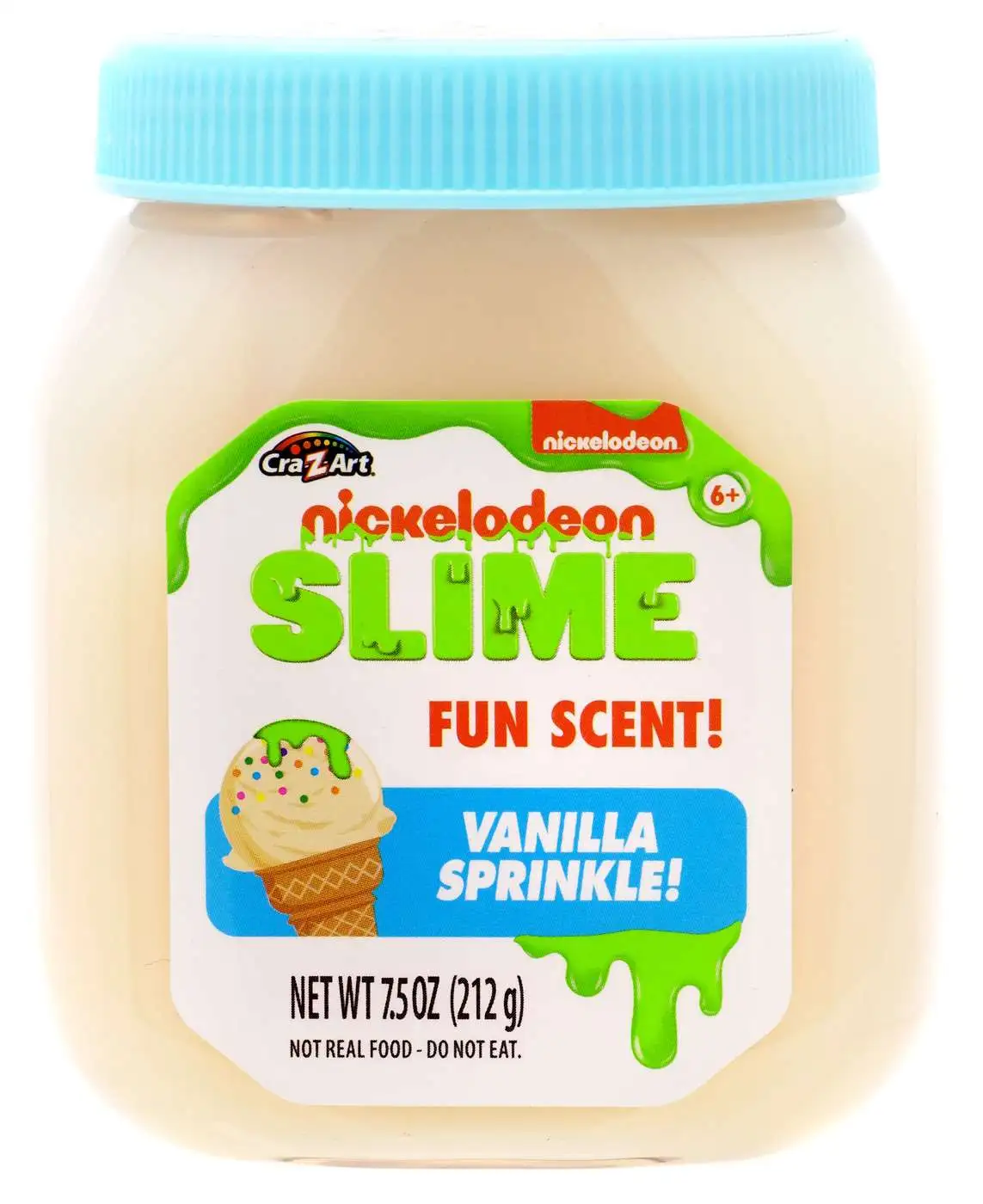 Nickelodeon Slime Vanilla Sprinkle Slime Cra-Z-Art - ToyWiz