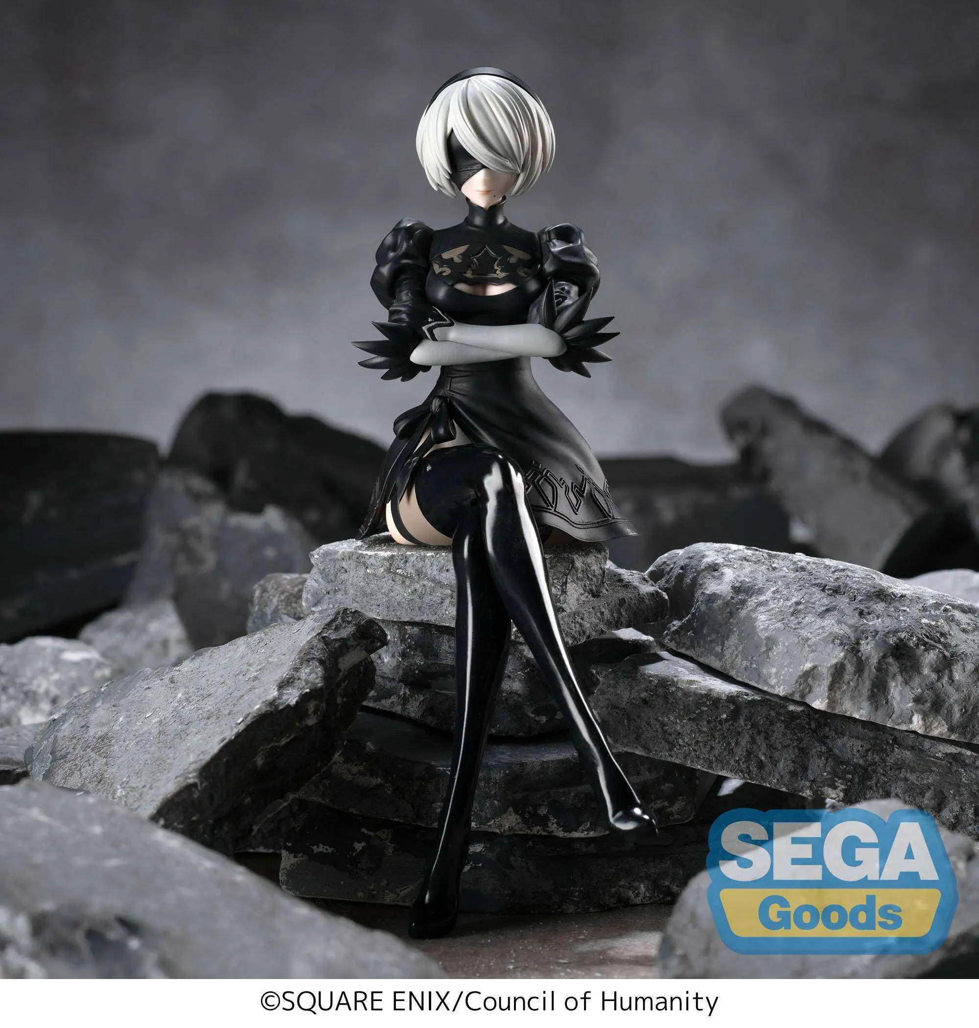 Sega NieR:Automata 2B 5-Inch PVC Perching Statue (Pre-Order ships May)