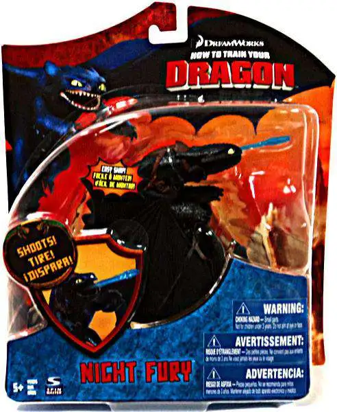 How To Train Your Dragon Movie Launch n Soar Figure Night Fury 