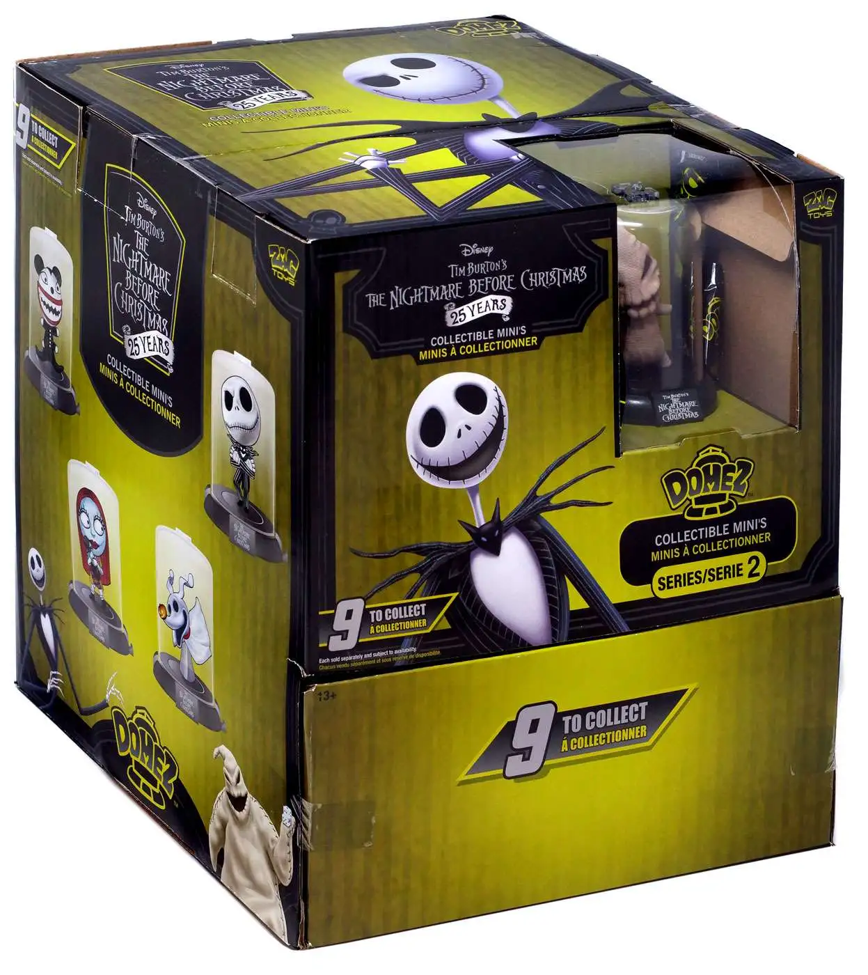 Disney Domez Series 2 The Nightmare Before Christmas Mystery Box [24 packs]