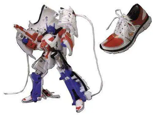 Transformers Nike Sports Label Optimus Prime Sneakers Size 7.0 