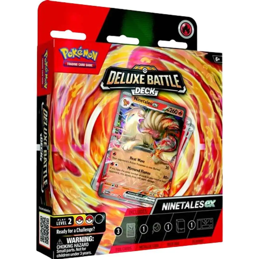 Pokemon Ninetales ex DELUXE Battle Deck [60 Cards & More]