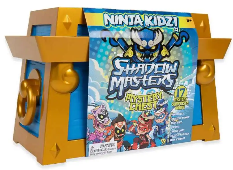 Ninja Kidz Shadow Masters Mystery Chest [17 Surprises Inside!]
