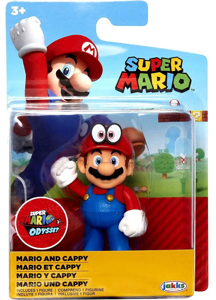 Super Mario Brothers Mario With Cappy Figure 