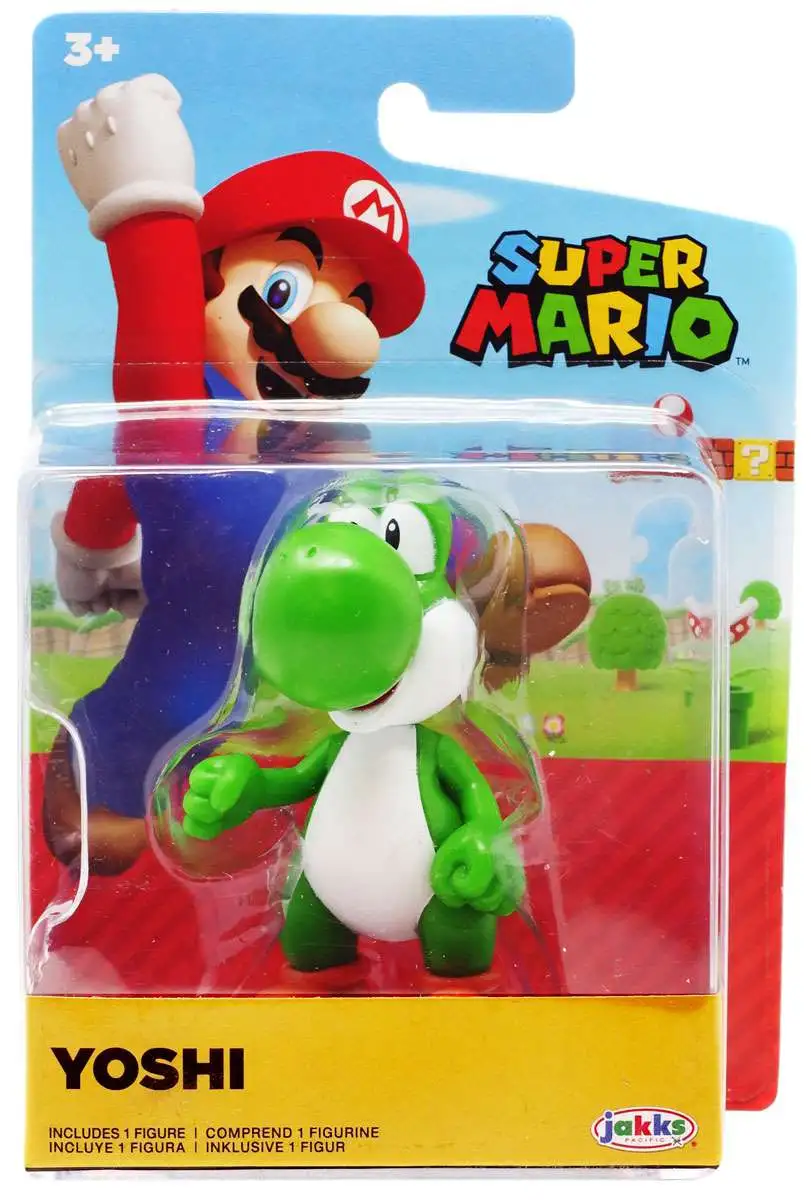 World of Nintendo Super Mario Wave 20 Yoshi 2.5 Mini Figure Green