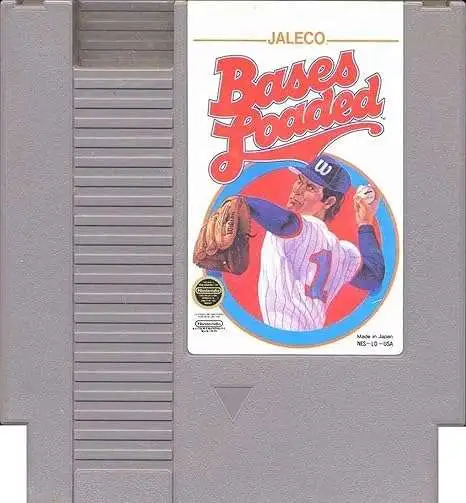 Nintendo Capcom NES Bases Loaded Video Game [NO BOX]