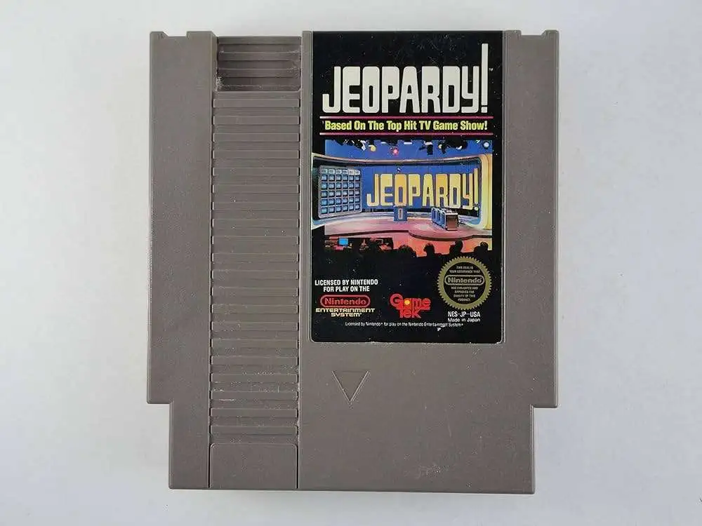 Nintendo GameTek Jeopardy Video Game [NO BOX]