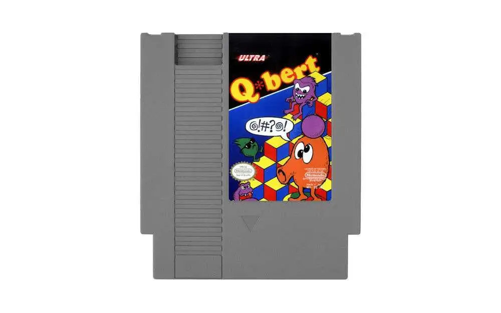 Nintendo Ultra Games NES Q*bert Video Game [NO BOX]