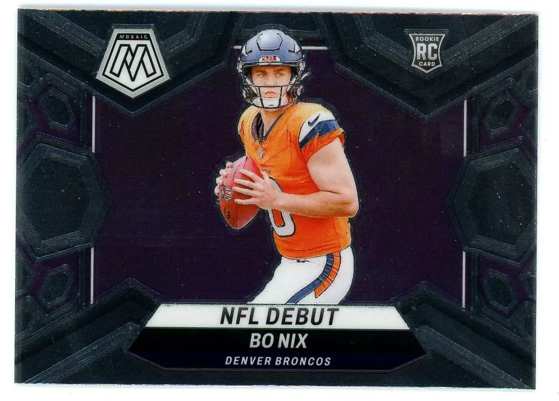 NFL 2024 Panini Mosaic Football Debut Bo Nix #271 [Rookie]