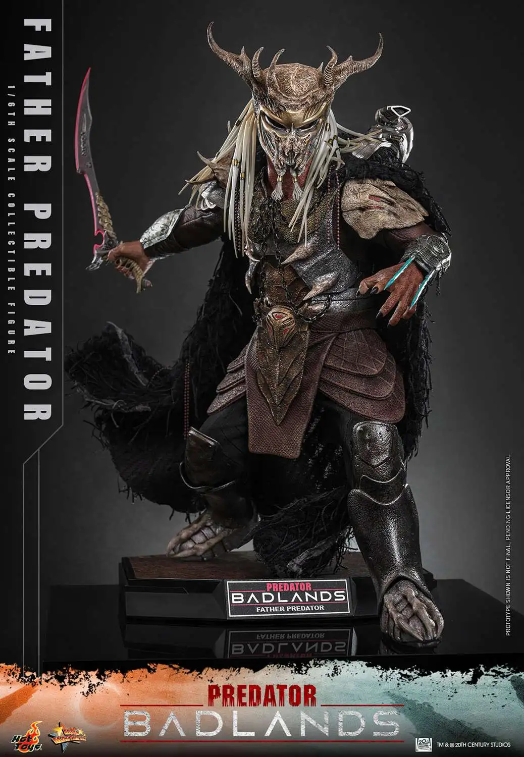 Predator Badlands Movie Masterpiece Njohrr 16 Collectible 16 Scale