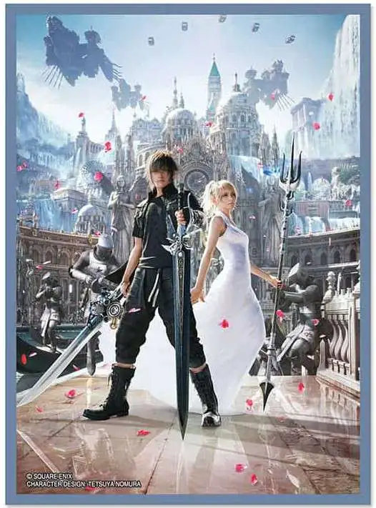 Final Fantasy Noctis & Luna Card Sleeves FFCSS09 [100 Sleeves]