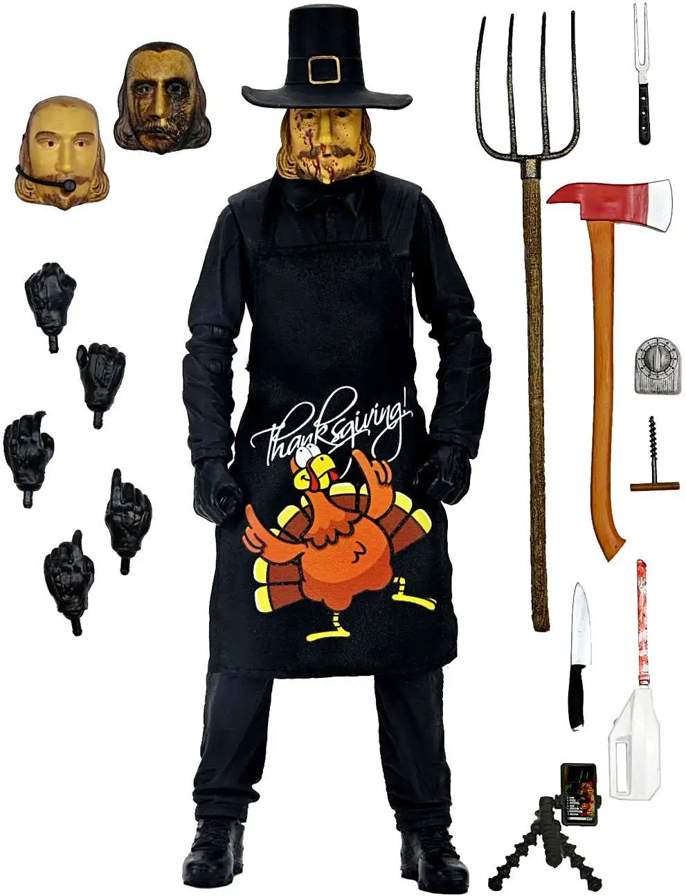 NECA Thanksgiving John Carver Action Figure [No Leftovers, Ultimate Version]