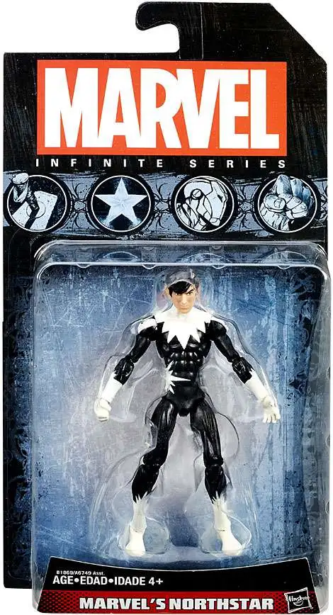 Marvel's Northstar 3 3/4" Action Figure dated 2014 Marvel Infinite Series 