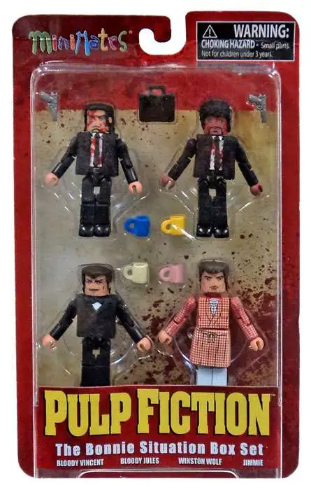 20th Anniversary Minimates Pulp Fiction Minimates Minifigure 4-Pack [Bonnie]