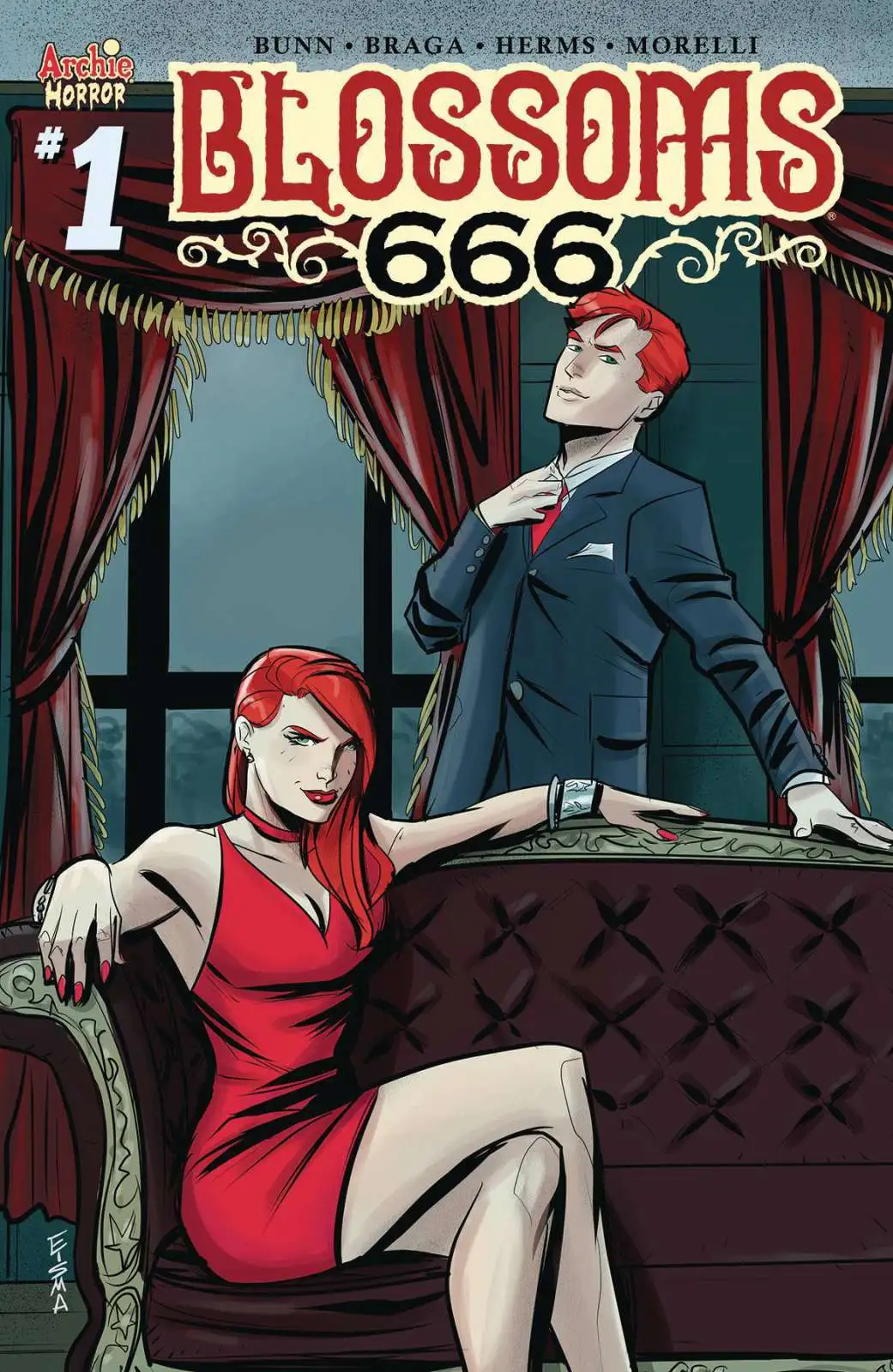 Archie Comic Publications Blossoms 666 #3 Comic Book Cover B 