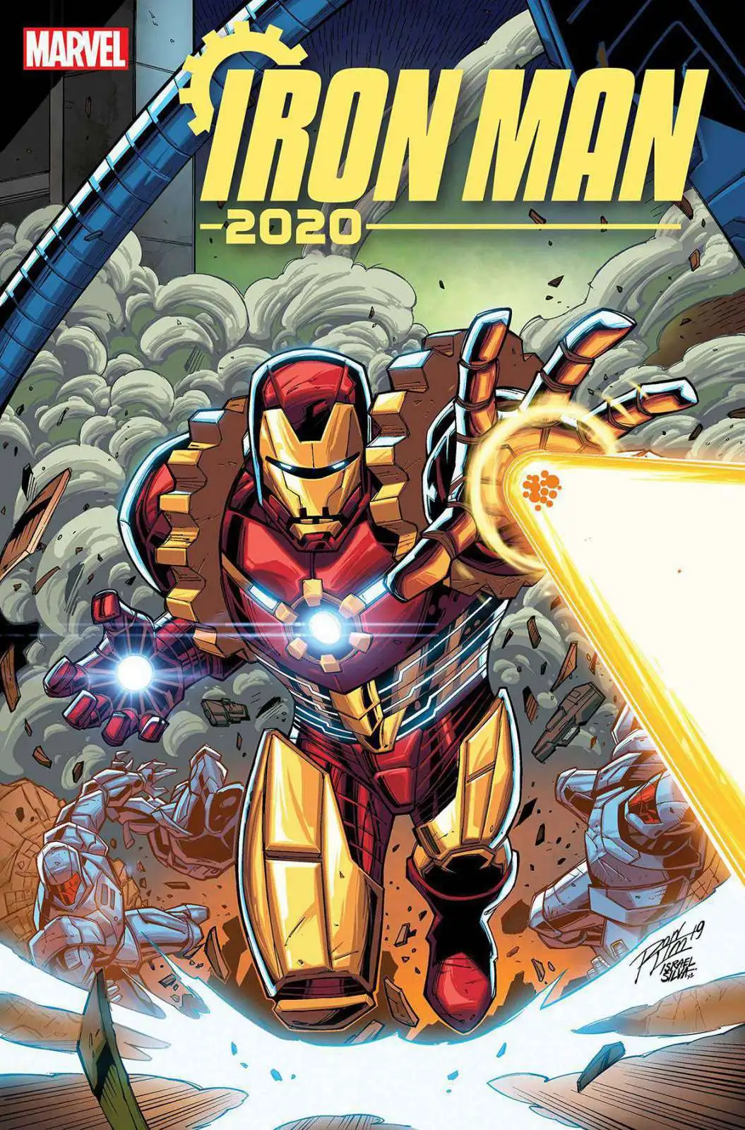 Iron Man 2020 1B Bianchi Variant NM Stock Image