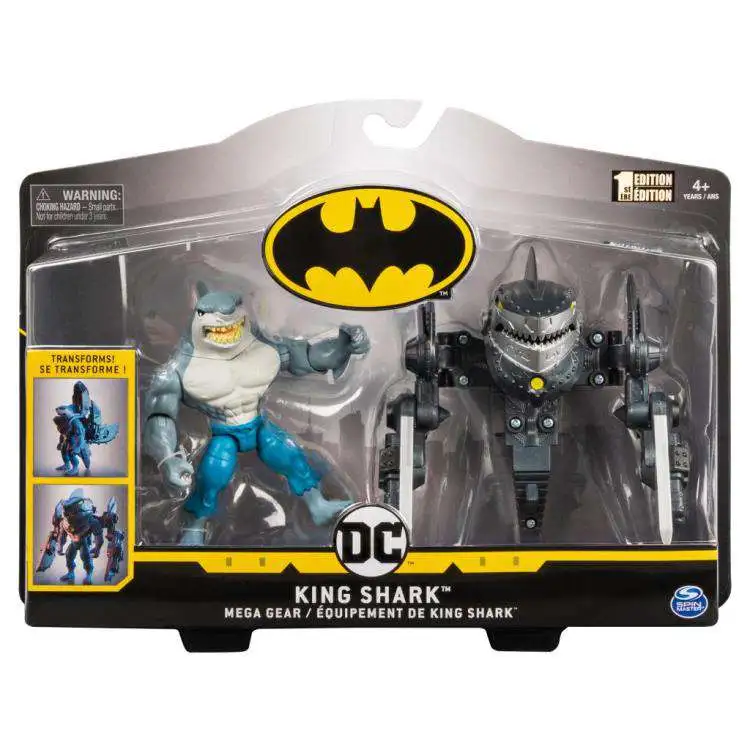 2 DC King Shark Variations Figure 2020 Creature Chaos Spin Master Target for sale online 