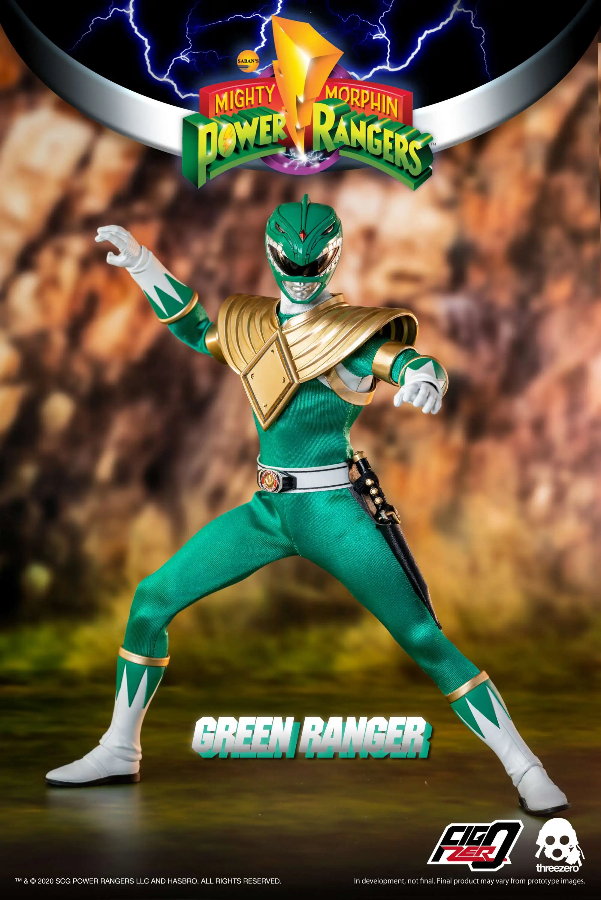 MIGHTY MORPHIN POWER RANGERS #1 Green Ranger Action Figure Var 2016  PROSHIPPER