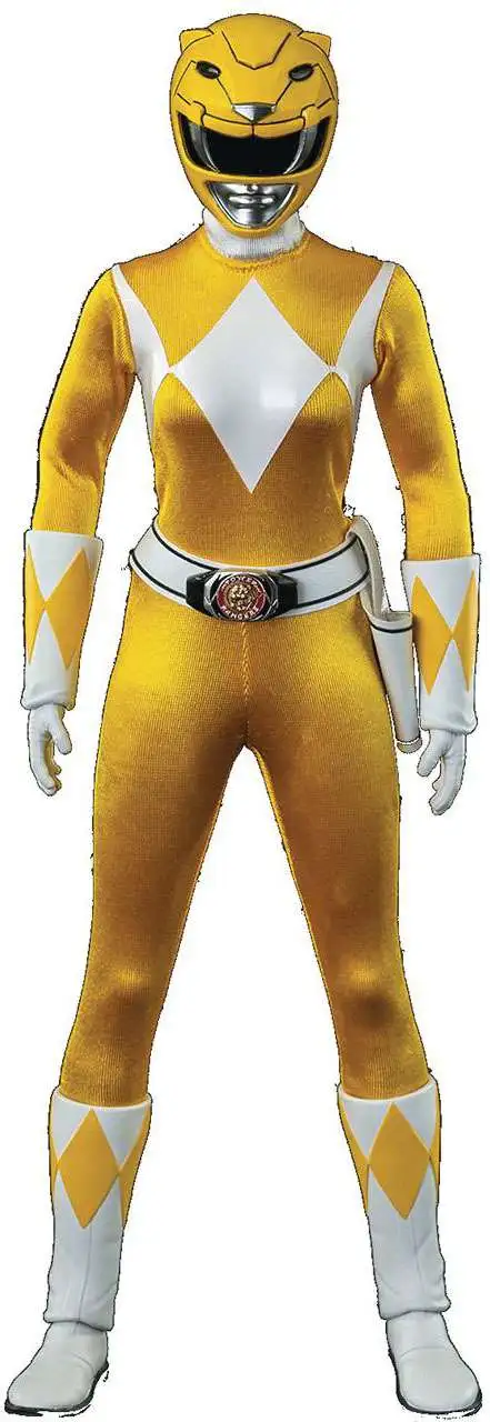 Power Rangers Mighty Morphin Movie Yellow Ranger 5in Action Figure New 2016 