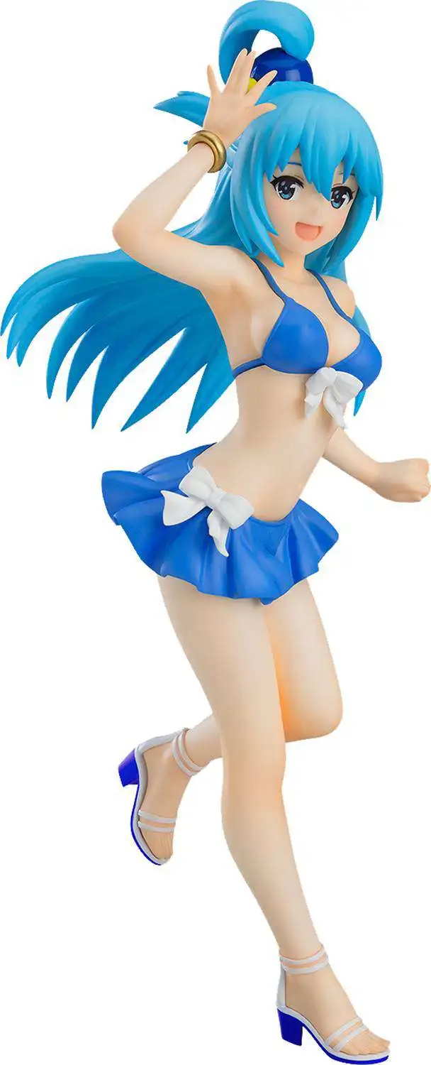 KonoSuba: God's Blessing on this Wonderful World! Pop Up Parade! Aqua in Swimsuit 7-Inch Collectible PVC Figure