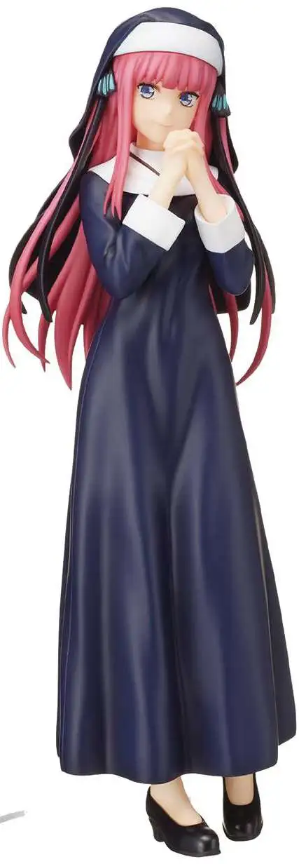 Sega Quintessential Quintuplets 2 Nino Nakano 7.5-Inch Collectible PVC Figure [Nun's Habit]