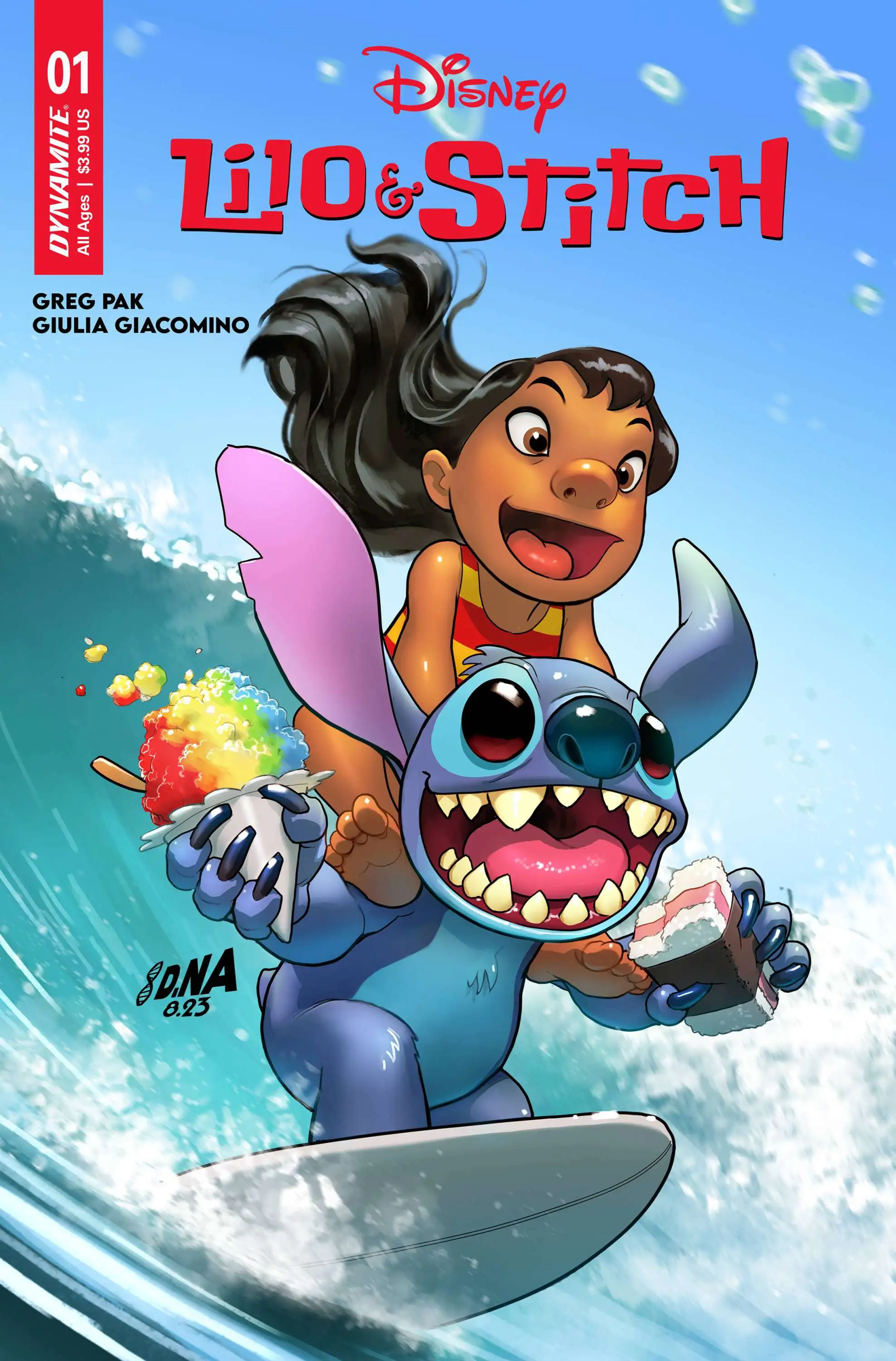 Dynamite Entertainment Lilo & Stitch #1 Comic Book [Nakayama Cover B]