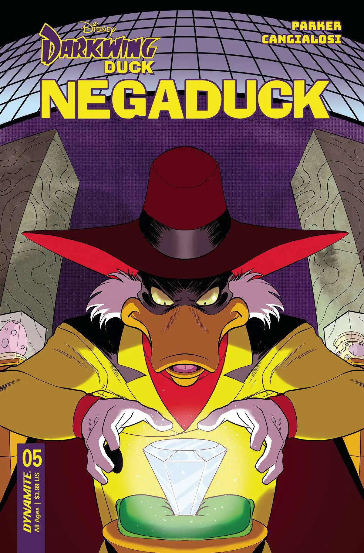 Dynamite Entertainment Negaduck #5 Comic Book [Moss Cover B]