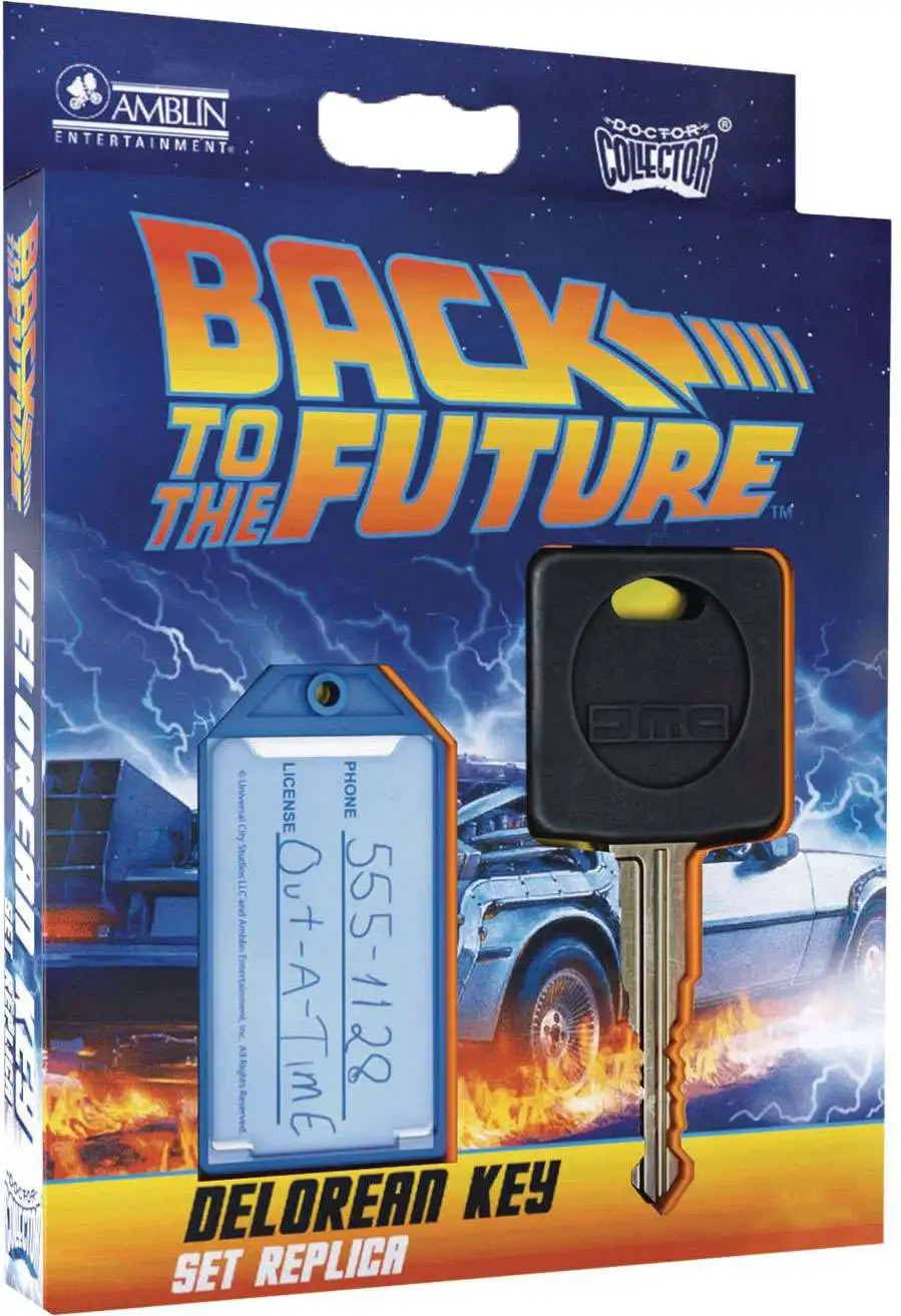 Back to the Future DeLorean Key 11 Prop Replica Doctor Collector - ToyWiz
