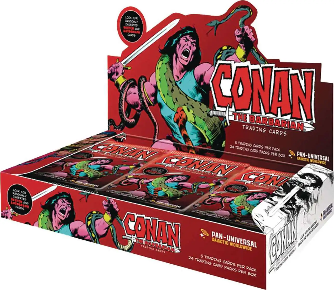 Conan the Barbarian Conan the Barbarian Trading Card Box 24