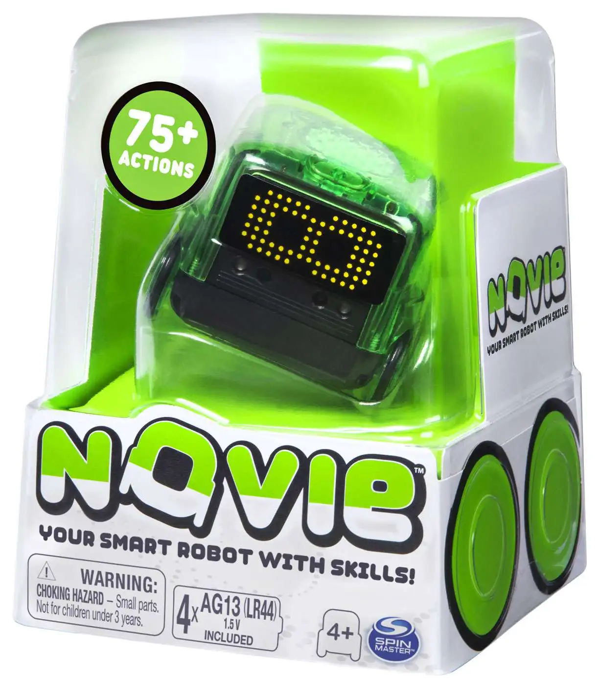 Novie Interactive Smart Robot With Over 75 Actions and Learns 12 Tricks Red for sale online 