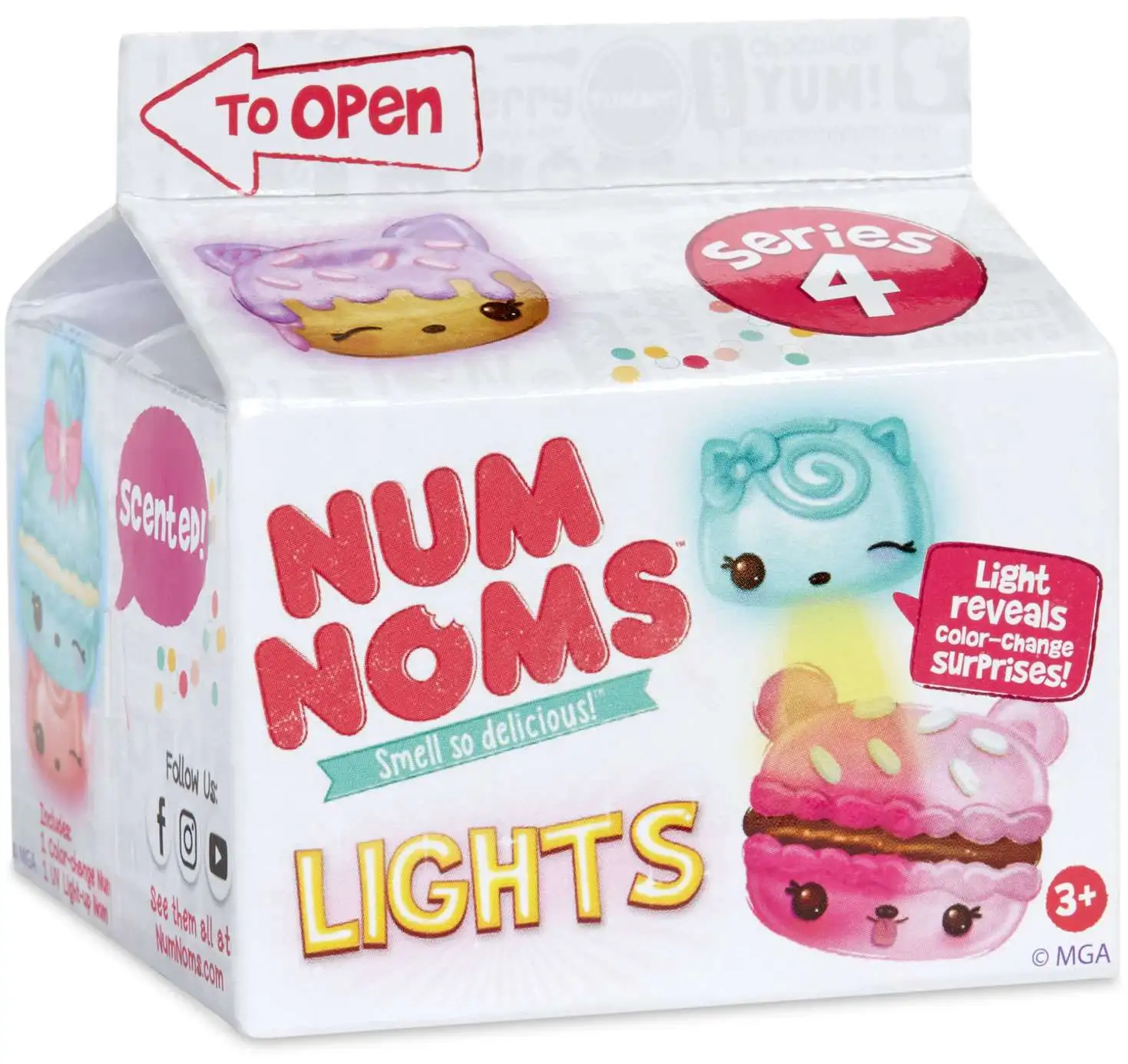 Num Noms Series 1 Lights assorted Nums LOT of 17 Rare