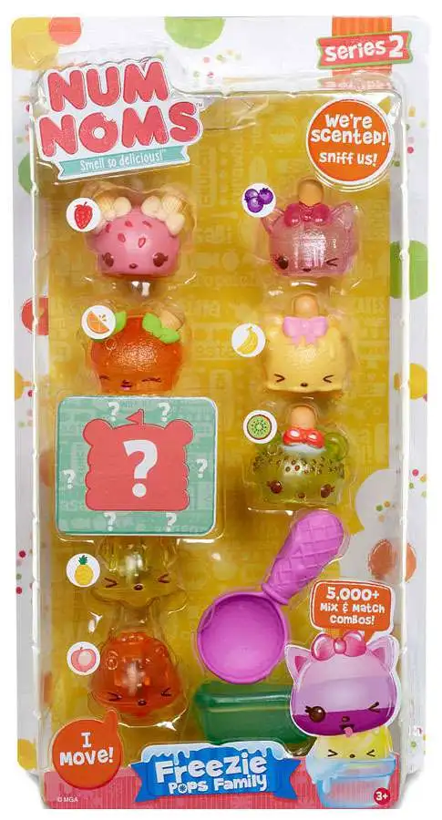 Num Noms Series 2 Freezie Pops Family Party 8-Pack