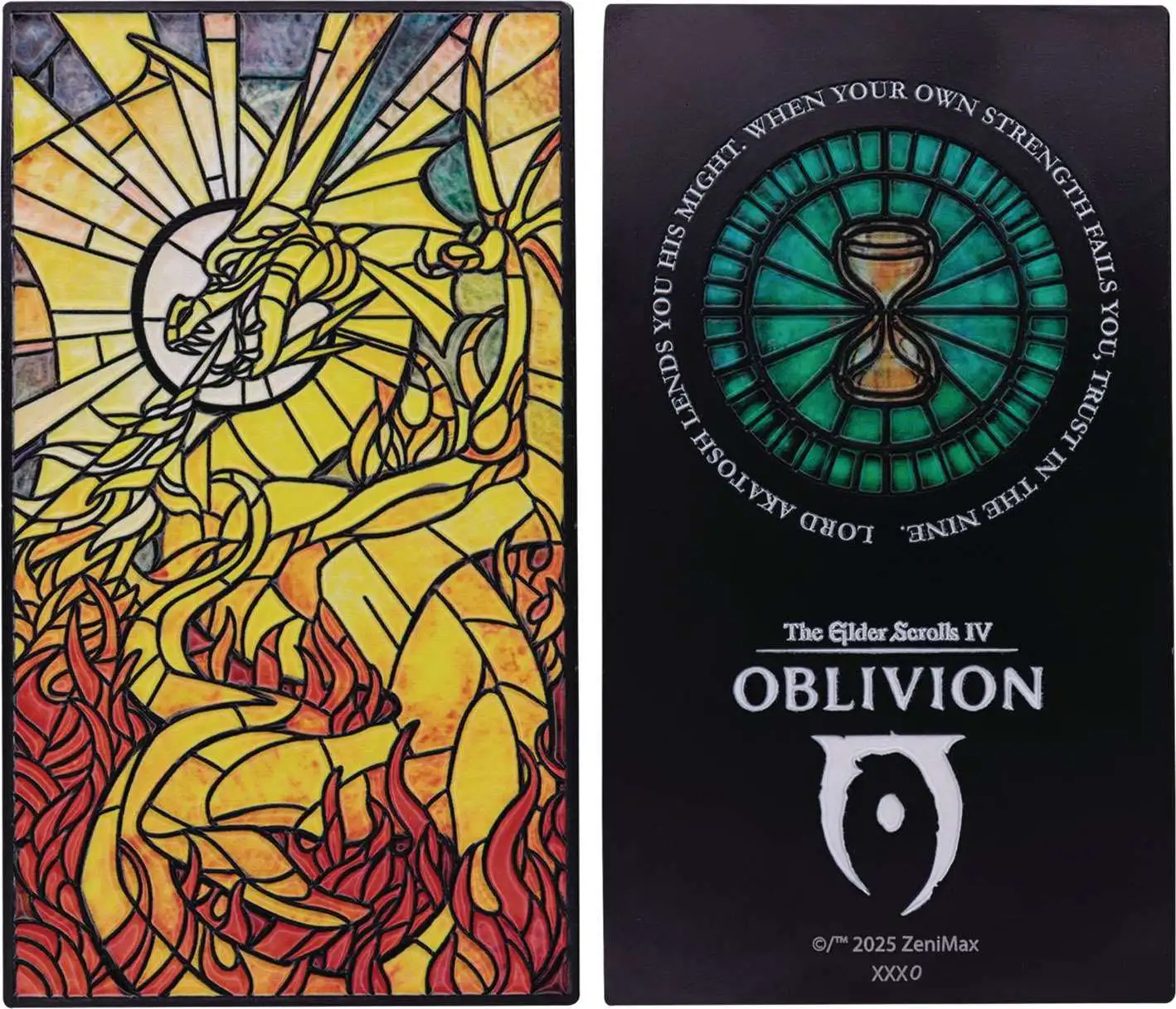 The Elder Scrolls Elder Scrolls IV: Oblivion Akatosh is the Dragon God of Time Metal Ingot (Pre-Order ships March)