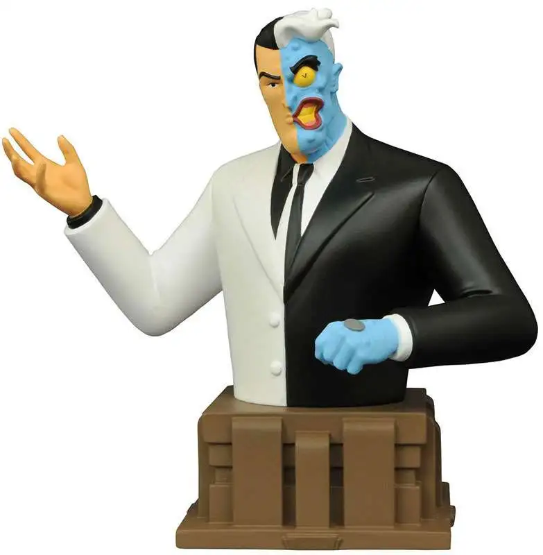 Batman The Animated Series Two-Face 6 Bust Diamond Select Toys - ToyWiz