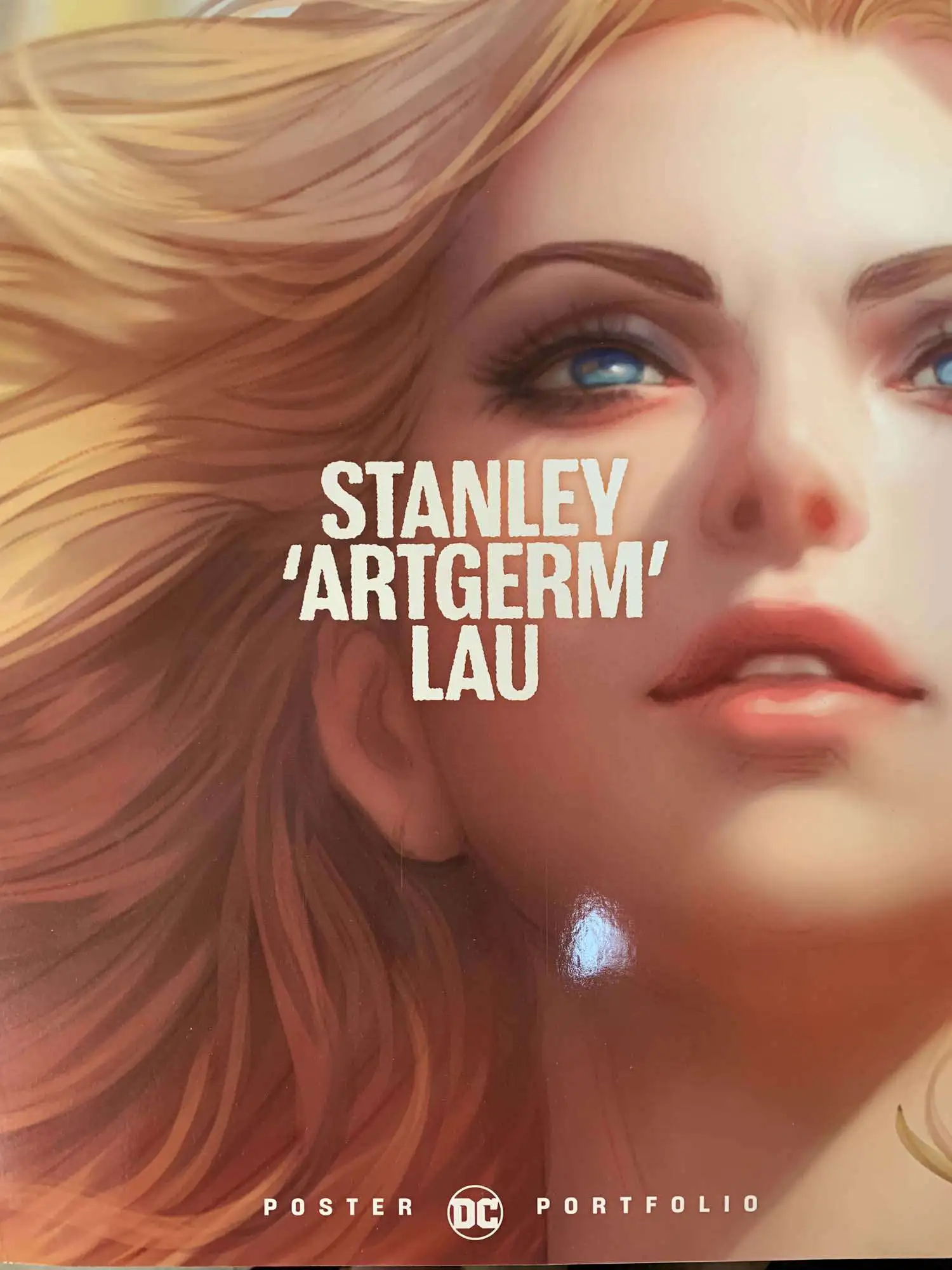 DC Poster Portfolio Stanley "Artgerm" Lau 12 X 16 Comic Book Cover Poster Portfolio